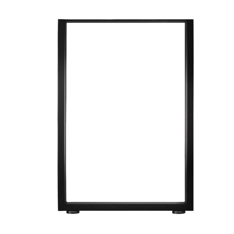 2X Table Legs Bench Box Steel Metal 71 X 50CM