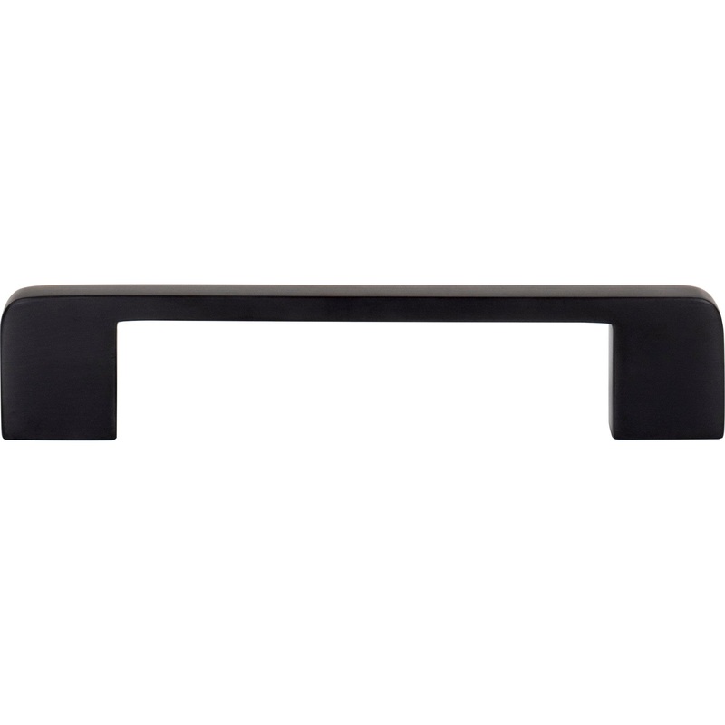 Atlas Homewares Clemente Pull 5 1/16 Inch Matte Black