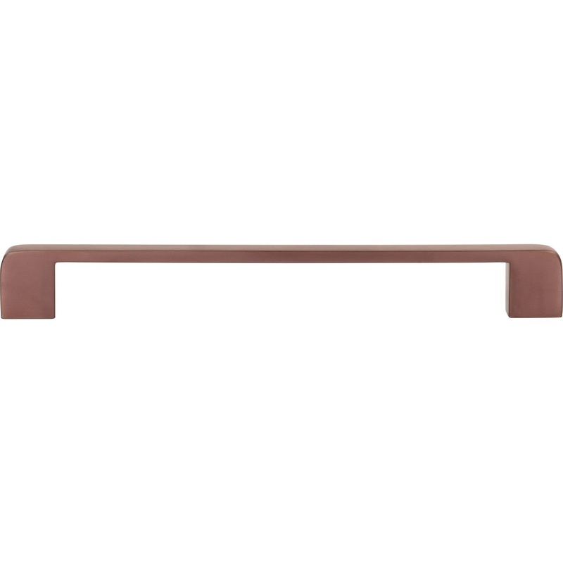 Atlas Homewares Clemente Pull 8 13/16 Inch Matte Rose Gold