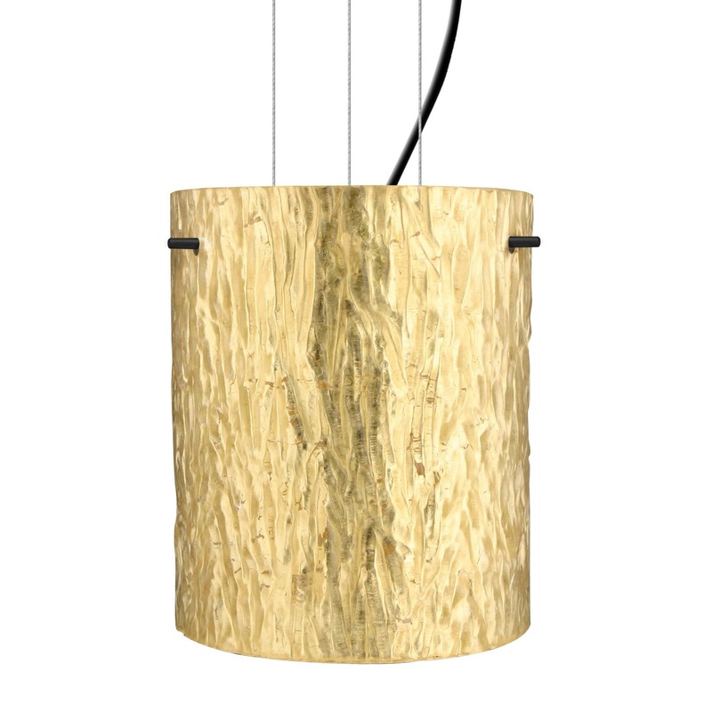 Besa 1KG-4006GS-BK Besa Tamburo 8 Cable Pendant One Light Pendant Black