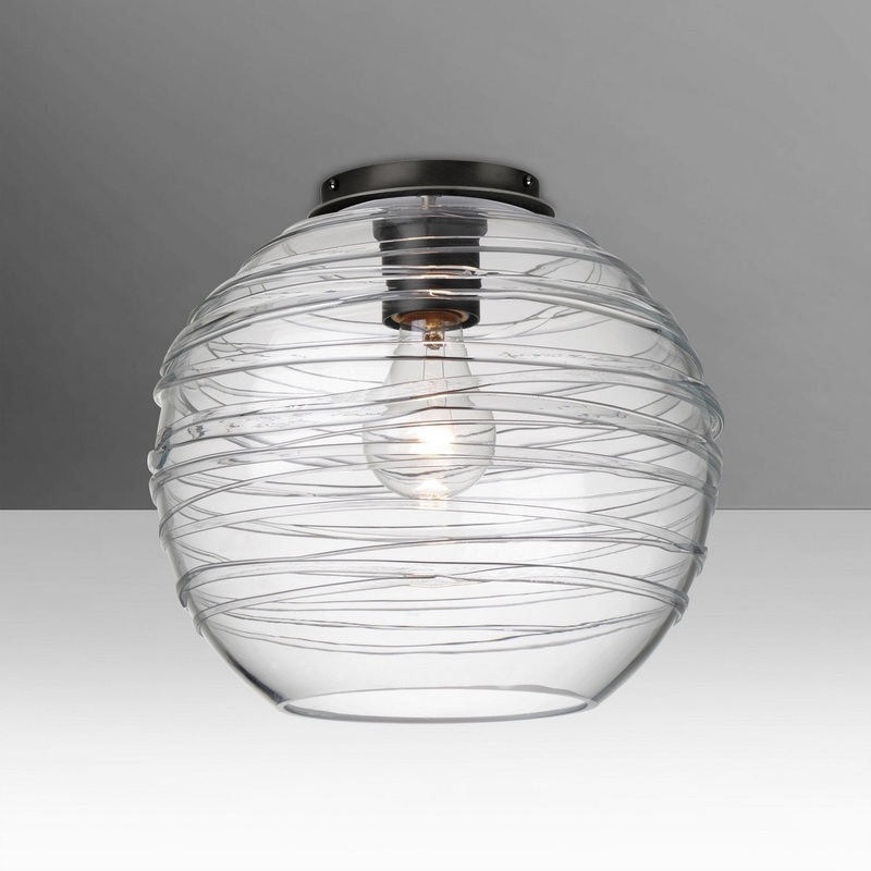 Besa 462761C-EDIL-BK Besa Wave 10 Ceiling LED Ceiling Mount Black