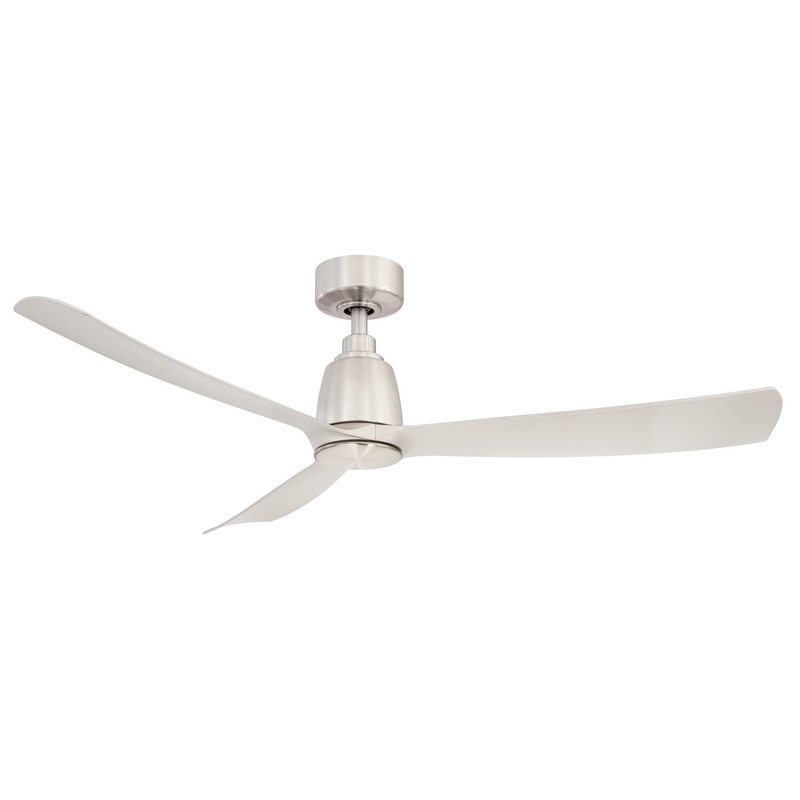 Fanimation FPD8534BN Kute 52 52″ Ceiling Fan Brushed Nickel