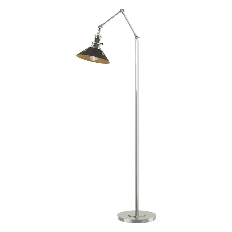 Henry Floor Lamp Sterling Black