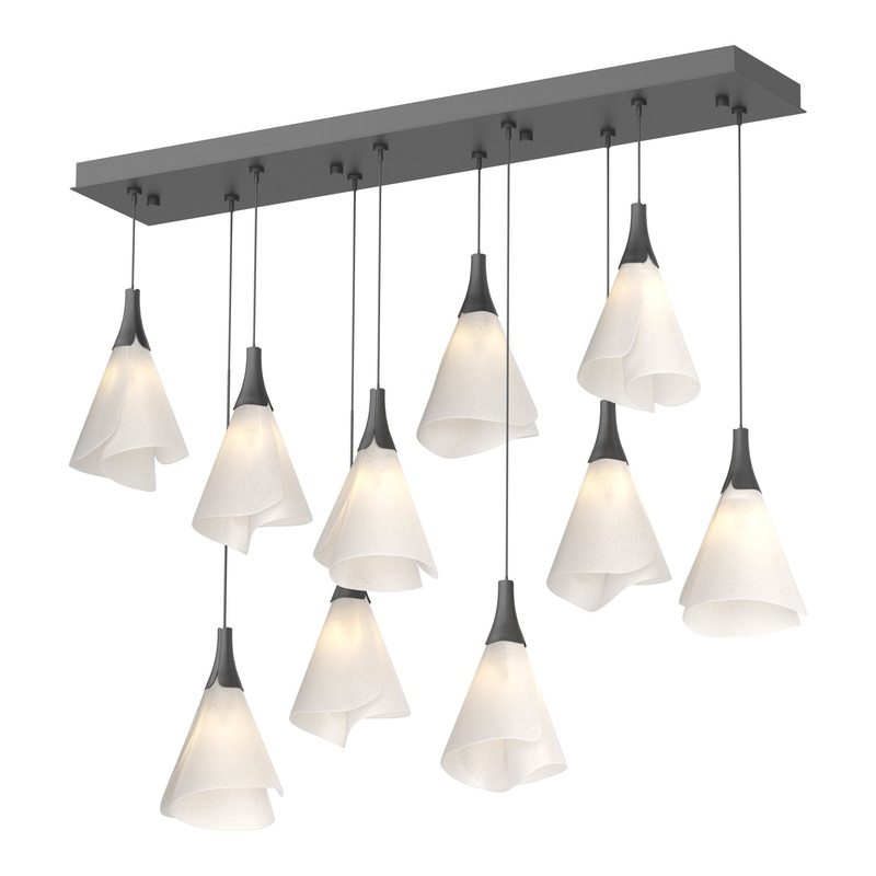 Mobius 10-Light Pendant Black