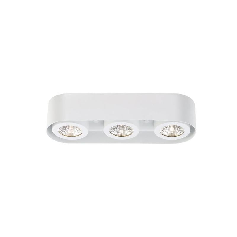 Nymark 3-Light LED Surface Mount White