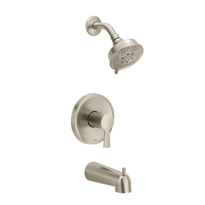 Tub and Shower Trim Jase M-CORE 2 Series 1 Lever Brushed Nickel ADA 1.75 Gallons per Minute 4 Function
