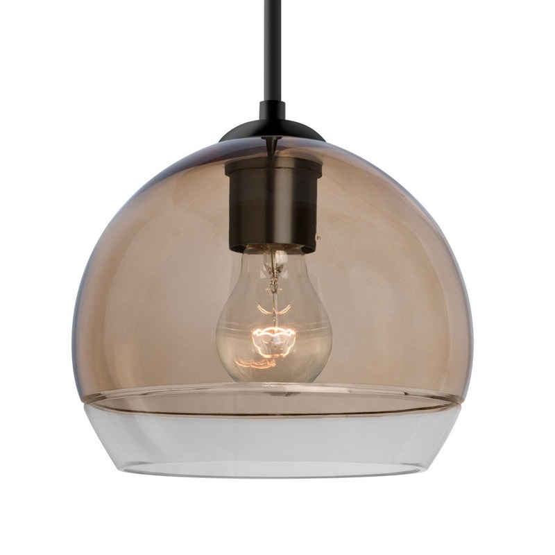 Besa 1JT-ALLY8SM-BK Besa Ally 8 Pendant One Light Pendant Black
