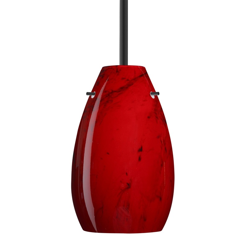 Besa 1TT-4126MA-LED-BK Besa Pera 9 Stem Pendant LED Pendant Black