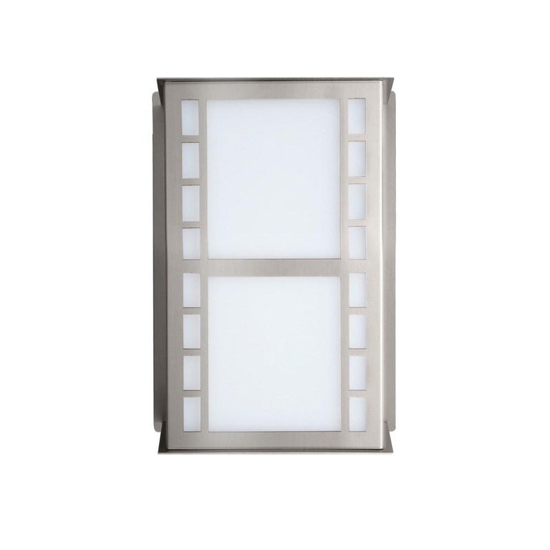 Besa NAPOLI11-WA-BA Napoli One Light Outdoor Wall Sconce Brushed Aluminum (Discontinued)