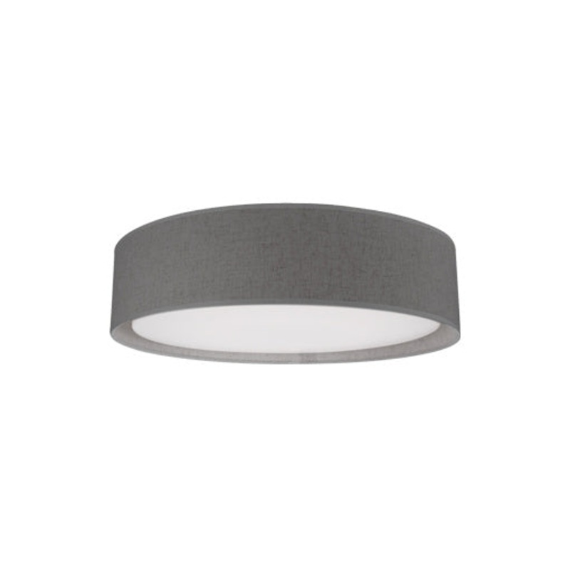 LED Flush Mount from the Dalton Collection in Gray Finish by Kuzco Lighting