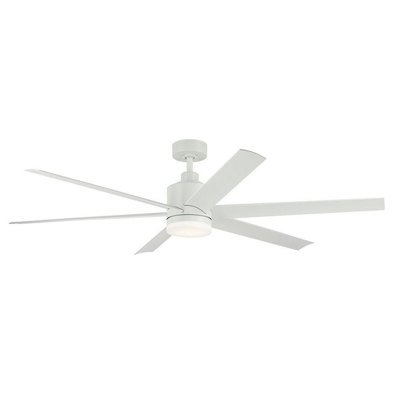 Loa 65″ Ceiling Fan Matte White