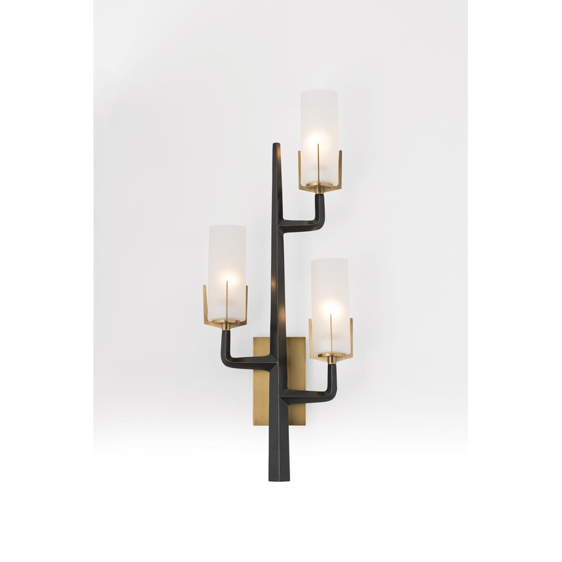 Arteriors 49082 Griffin Three Light Wall Sconce Antique Brass