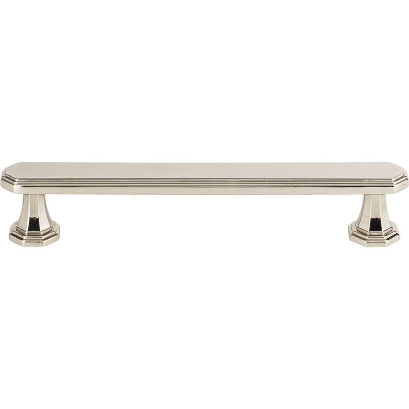 Atlas Homewares Dickinson Pull 5 1/16 Inch (c-c) Polished Nickel