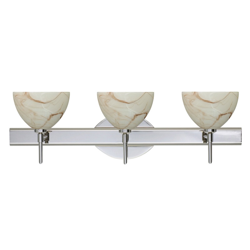 Besa 3SW-467983-CR Brella Three Light Wall Sconce Chrome (Discontinued)