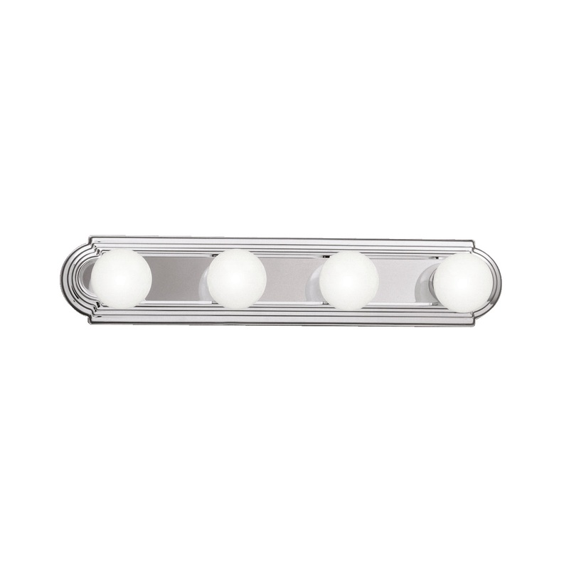 Kichler 5017CH Four Light Linear Bath, Chrome