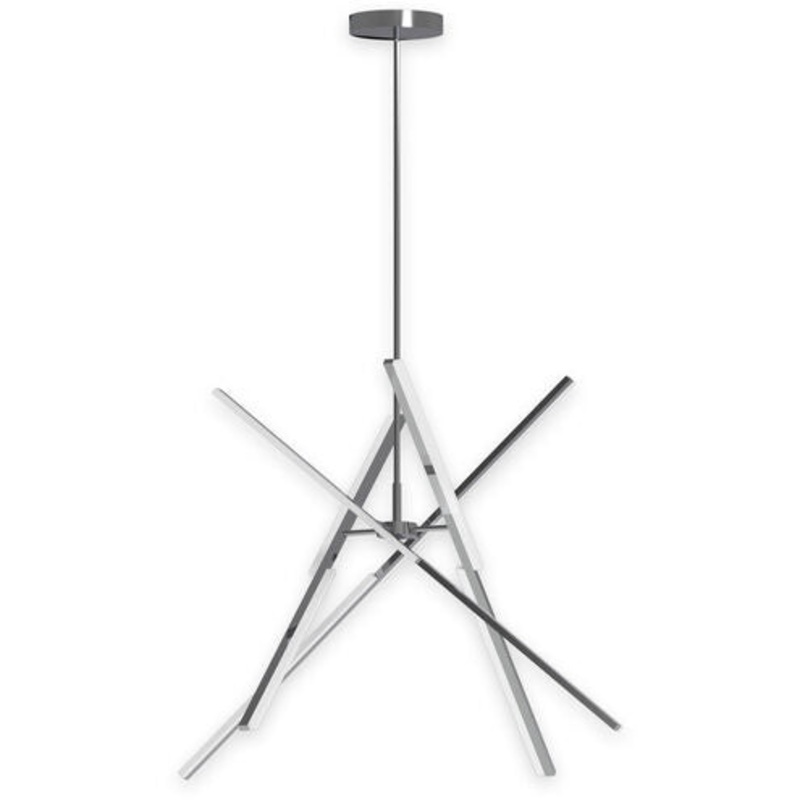 Stix Chandelier – Chrome / 50.00