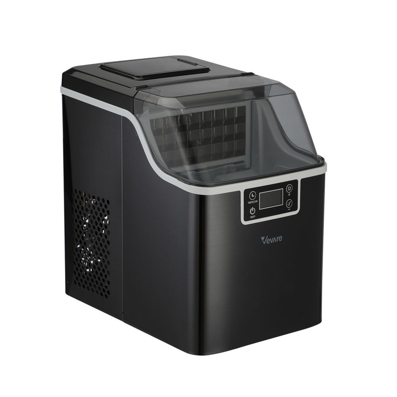 Vevare 3.2L Portable Ice Maker with Ice Cube Scoop Stainless