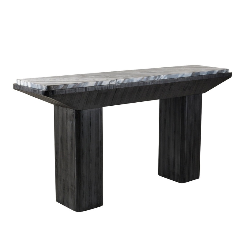 Arteriors FLI11 Elio Console Galaxy/Ebony