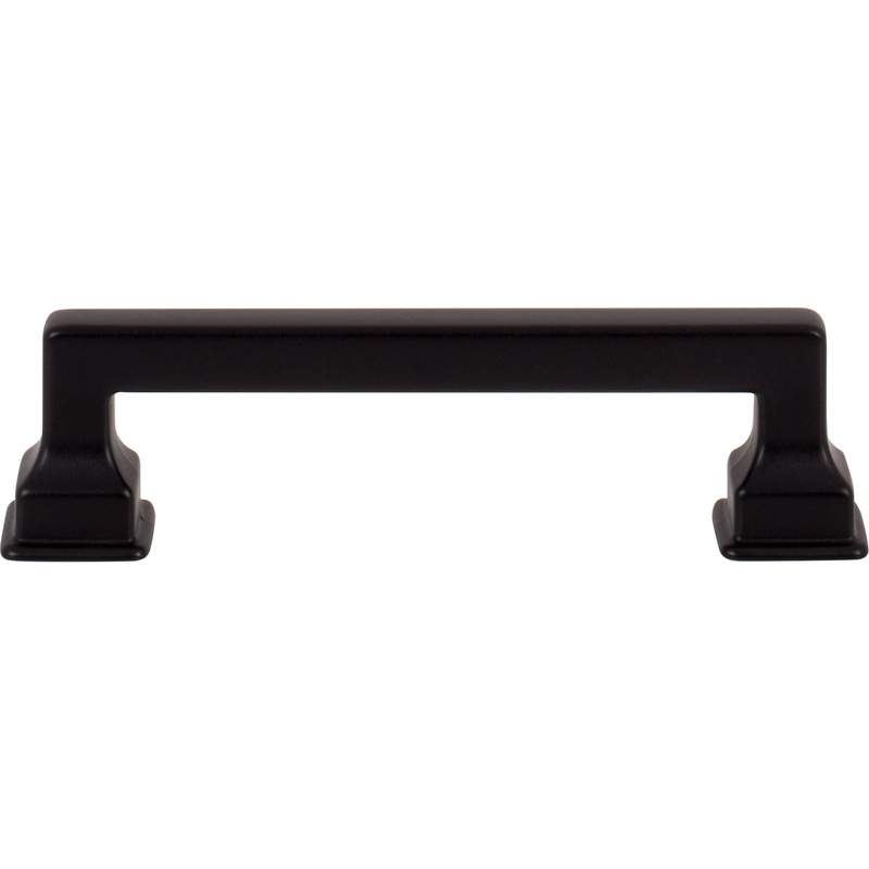 Atlas Homewares Erika Pull 3 3/4 Inch (c-c) Matte Black