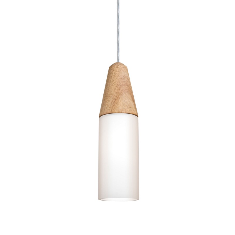 Besa 1JT-NININA-SN Nini One Light Pendant Satin Nickel