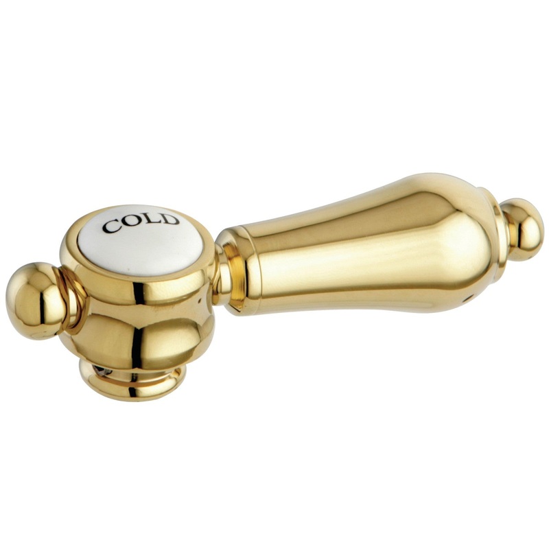 KSH7612BALC Cold Metal Lever Handle, Polished Brass