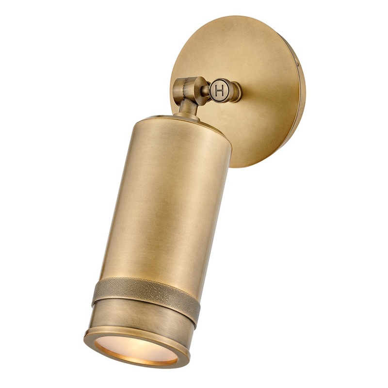 LED Wall Mount from the Pratt Collection in Heritage Brass Finish by Hinkley