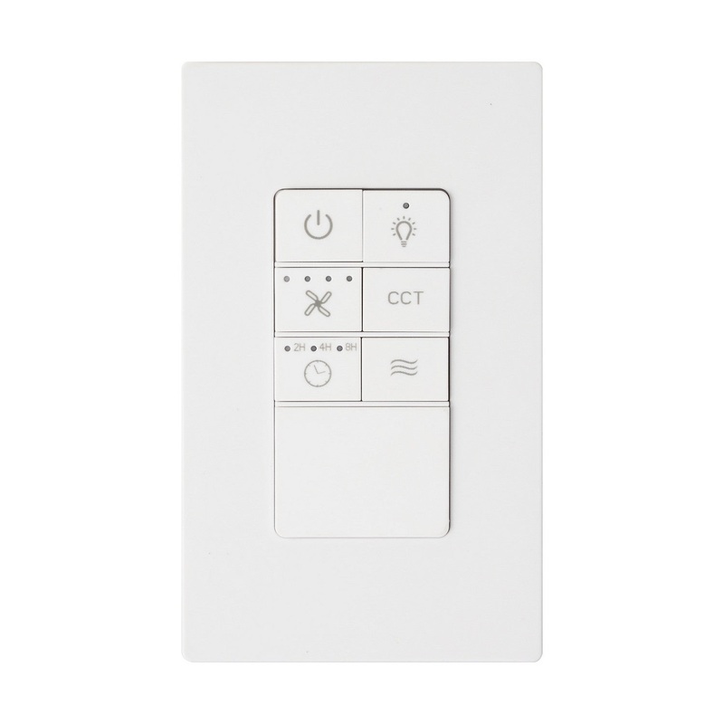 Wall Control from the Universal Collection in White Finish by Visual Comfort Fan