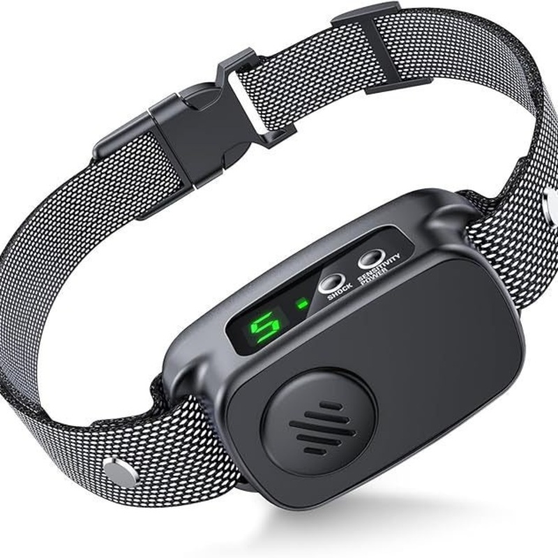 Waterproofing USB Rechargeable Smart Color Screen Anti-Bark Collar – Vibration Dog Training Collar