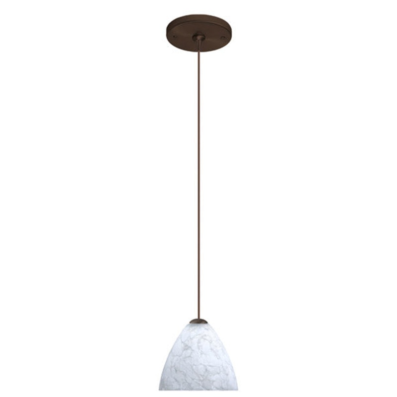 Besa 1XP-177919-BR Mia One Light Pendant Bronze (Discontinued)