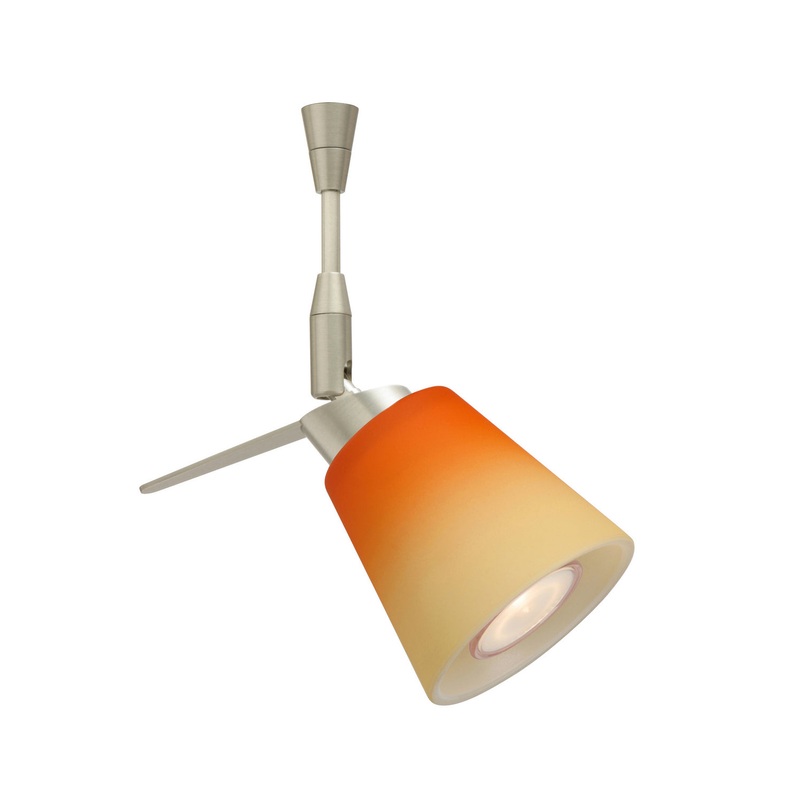Besa SP-5042OP-SN Canto One Light Spotlight Satin Nickel