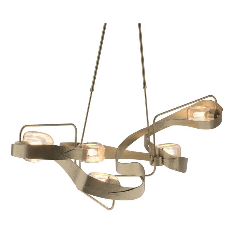 Graffiti Pendant Soft Gold