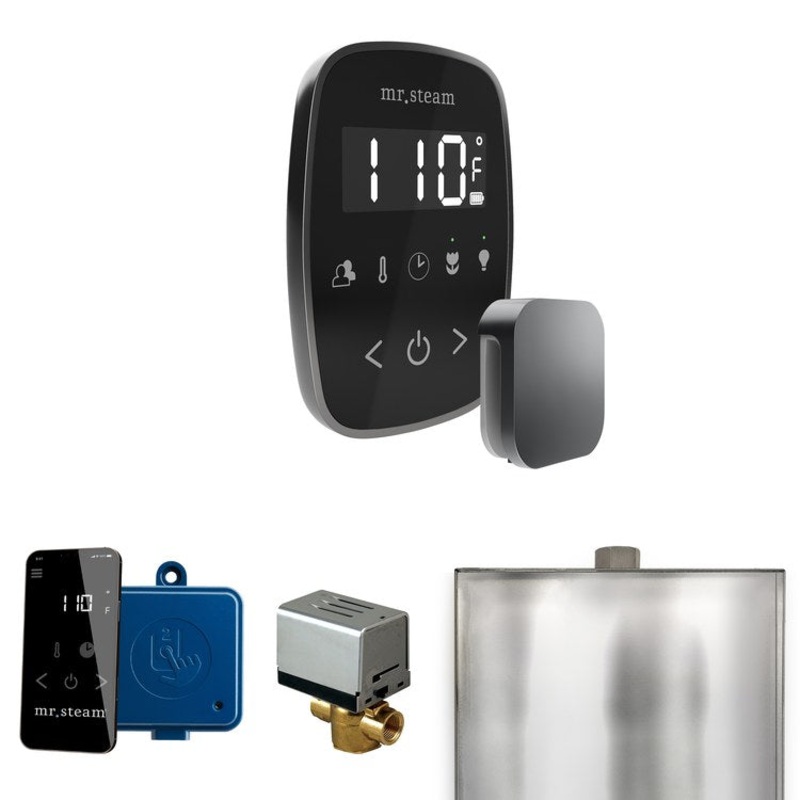 Steam Kit ButlerFlex Black/Satin Steel Control Package for MS90 to MSSUPER3