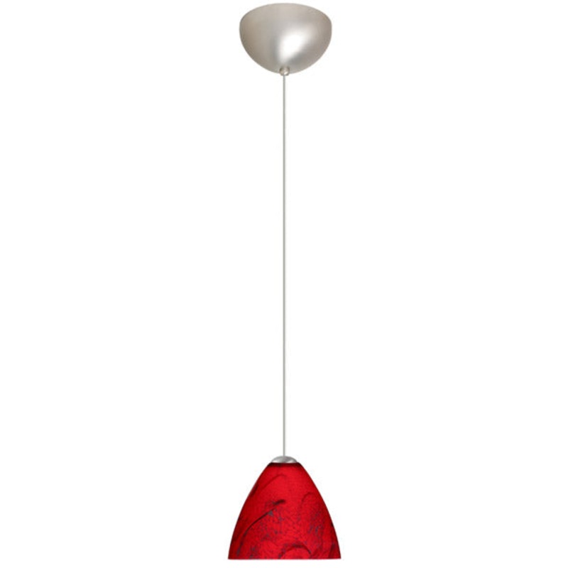 Besa 1XC-1779MA-SN Mia One Light Pendant Satin Nickel