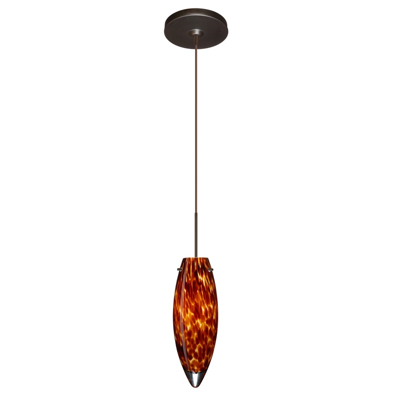 Besa 1XP-409618-BR Juliette One Light Pendant Bronze (Discontinued)