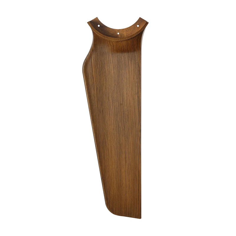 Blade Set of 3 from the TriAire Custom Collection in Koa Finish by Fanimation