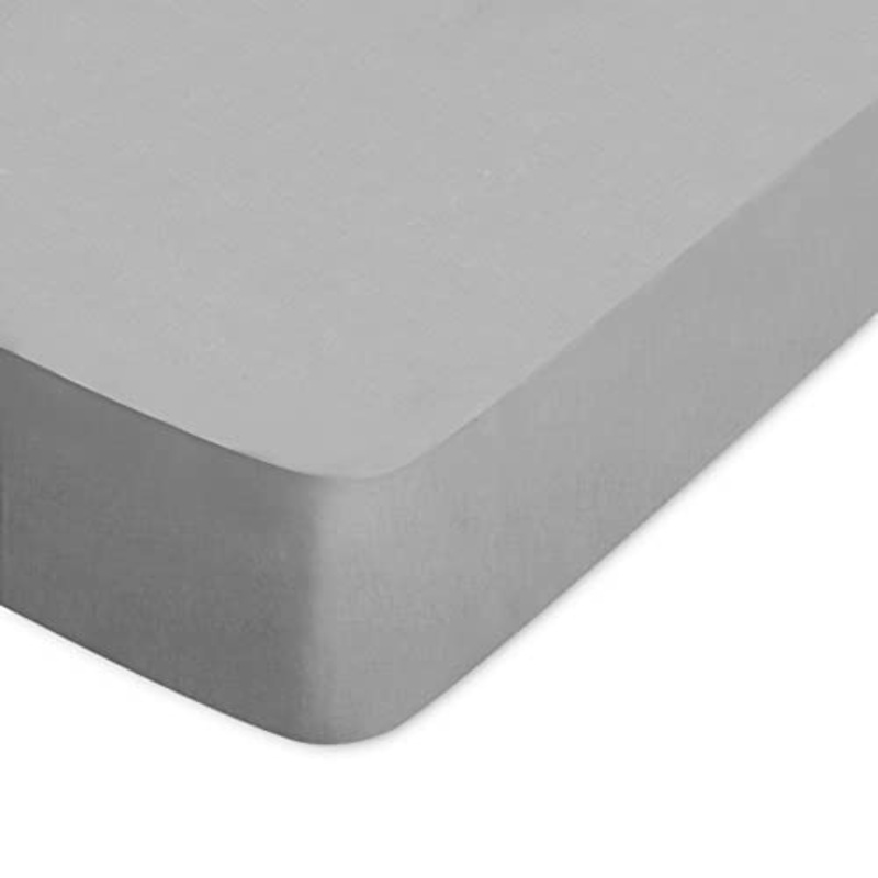 Linnea Coprimaterasso Cotone 120×210 – Alluminio