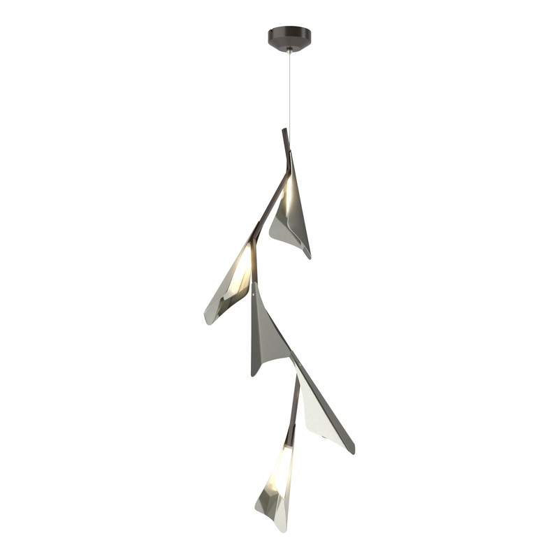 Plume 5-Light LED Pendant Oil Rubbed Bronze Sterling