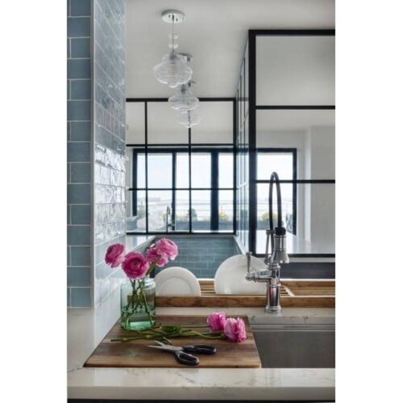 Quoizel QF2046C Morocco Pendant plsh chrm 16″d Pendant