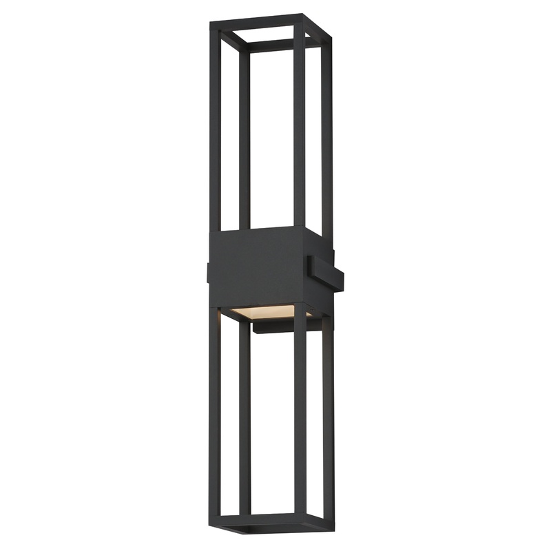 Strand VX 31″ Outdoor LED Wall Sconce Black