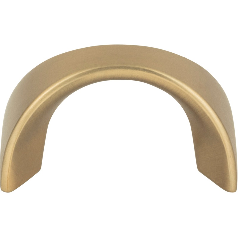 Atlas Homewares Sleek Knob 1 1/4 Inch (c-c) Champagne