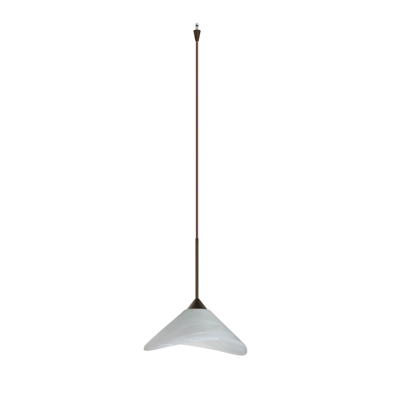 Besa XP-191352-BR Hoppi One Light Pendant Bronze