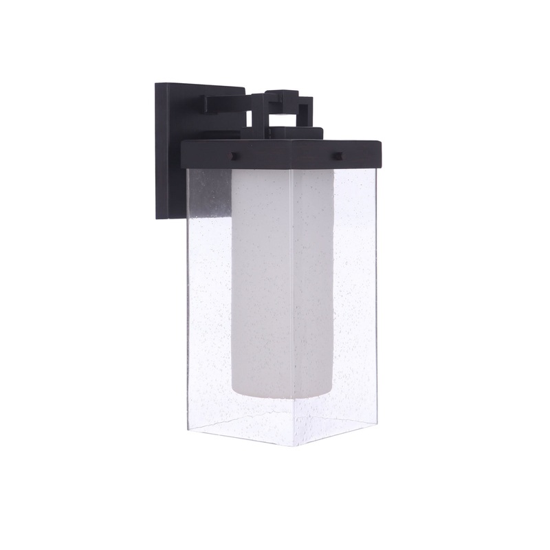 Craftmade ZA5614-MN Hayner One Light Outdoor Wall Mount Midnight
