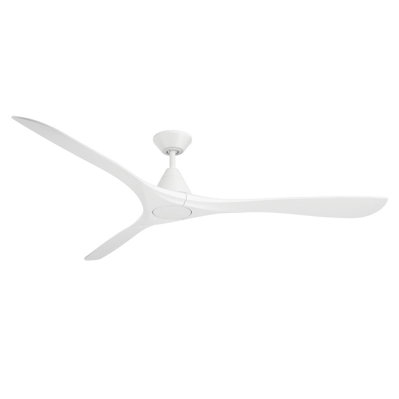 72″Ceiling Fan from the Carve Collection in Matte White Finish by Modern Forms Fans