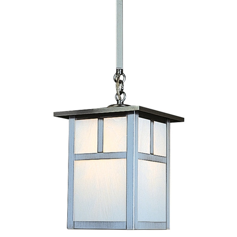 Arroyo MSH-10TWO-P Mission One Light Pendant Pewter