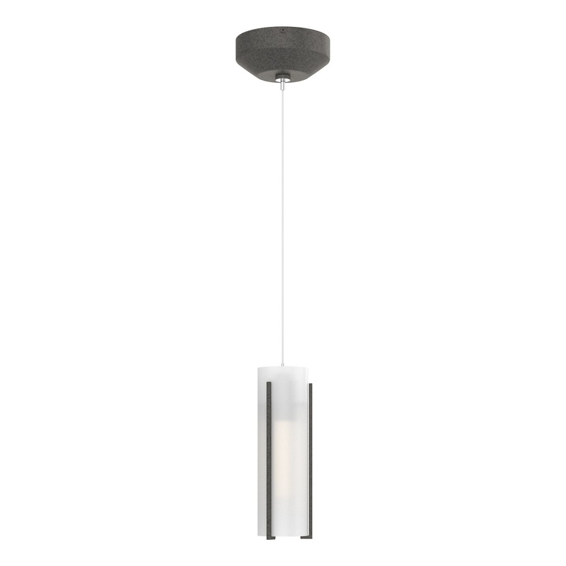 Exos Glass Low Voltage Mini Pendant Natural Iron Opal Glass (GG)