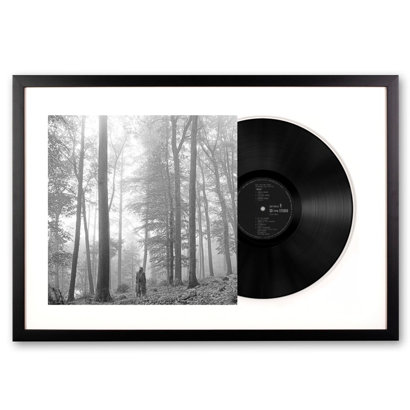 Framed Taylor Swift Folklore (In the Trees Edition) – Double Vinyl Album Art