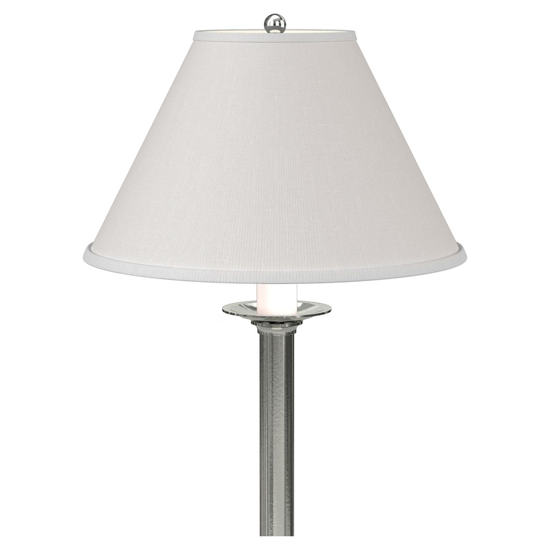 Simple Lines Table Lamp Sterling