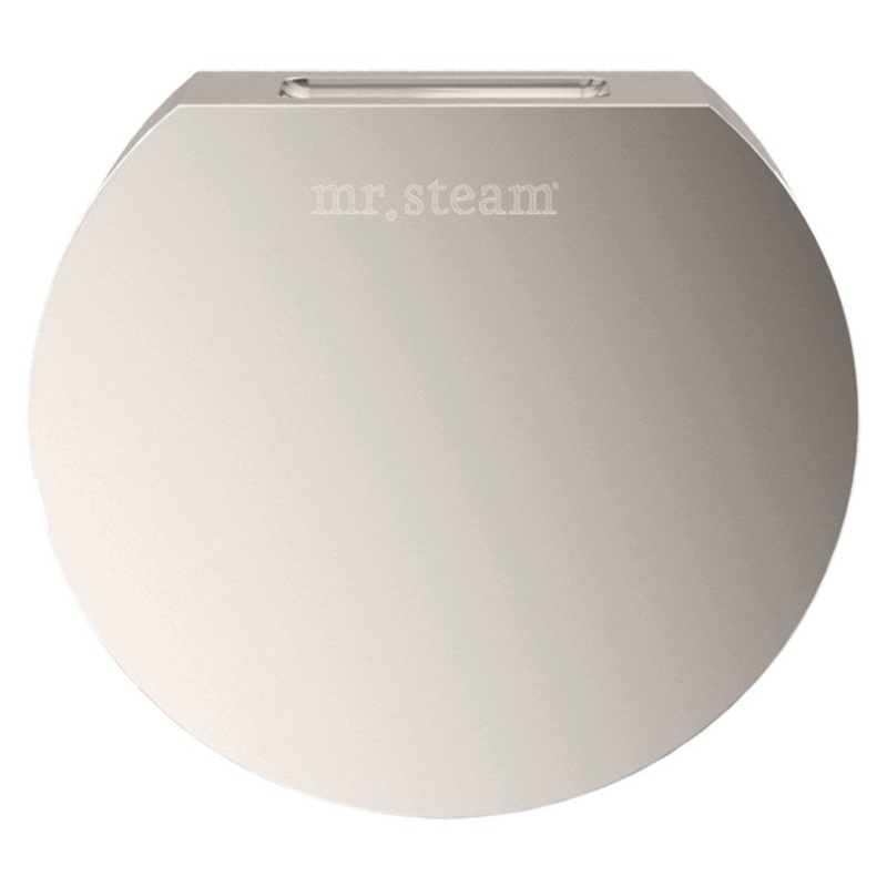 Steamhead Aroma Designer Finish Round Solid Brass Polished Nickel 3 Inch