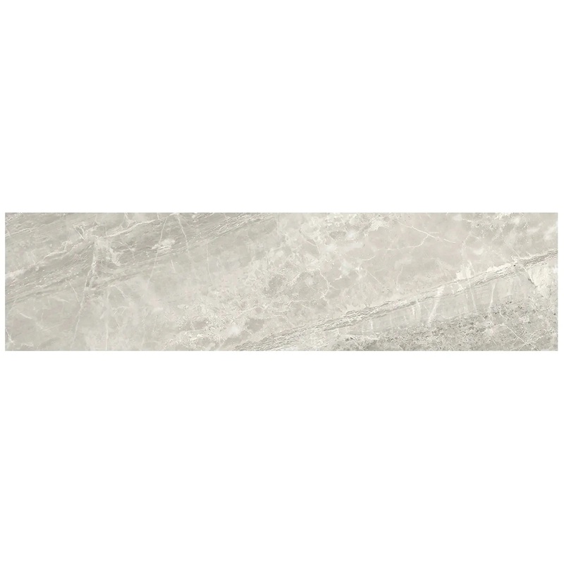 3″ x 12″ Bn Mayfair Stella Argento Polished Bullnose 3″ x 12″