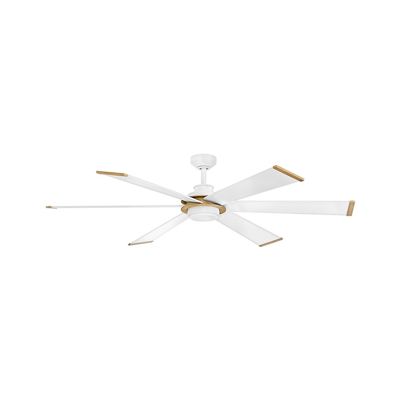 64″Ceiling Fan from the Andros Collection in Matte White Finish by Hinkley